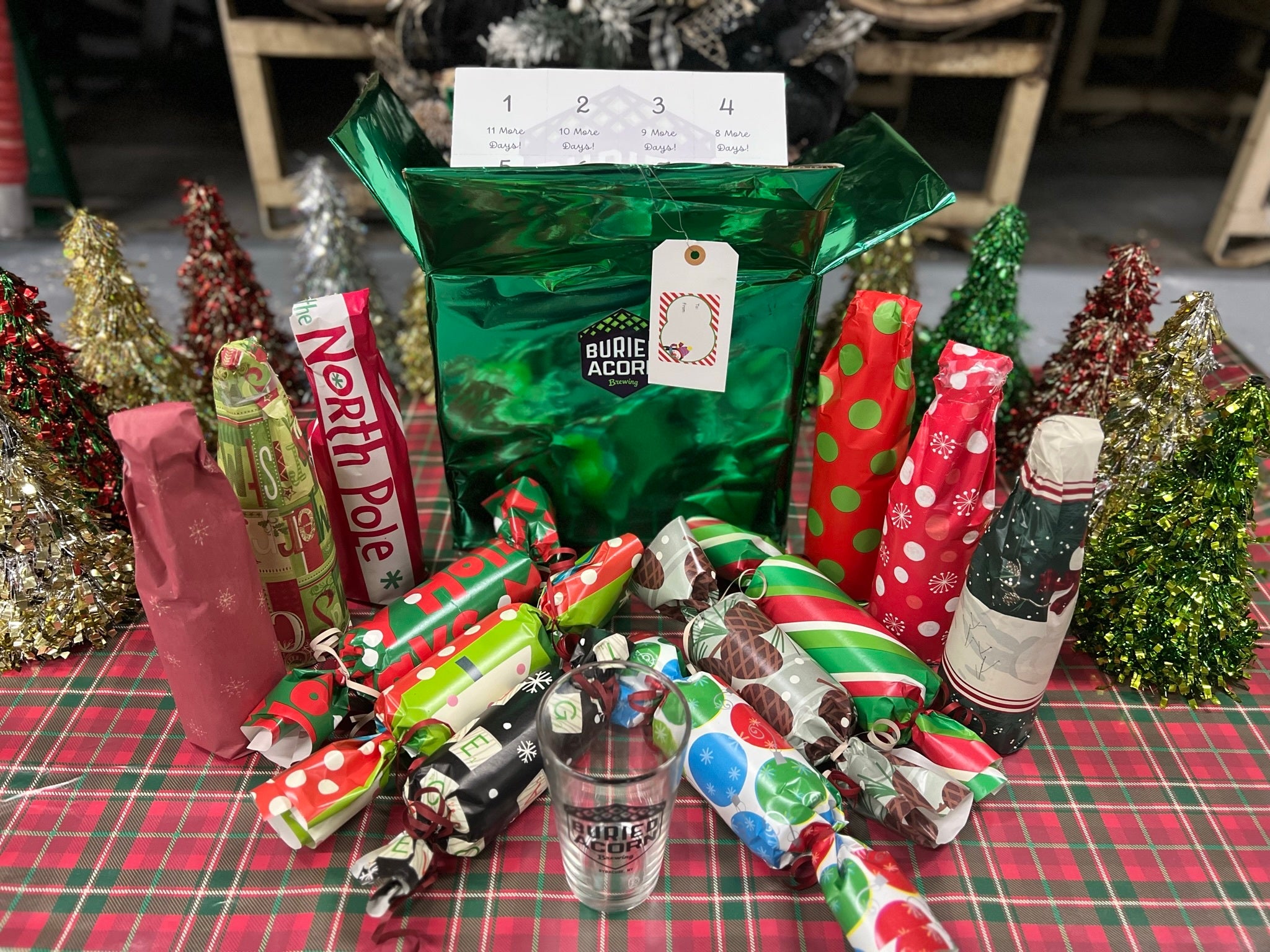 12 Days of Christmas Beer Advent Box The Buried Acorn Brewing Company